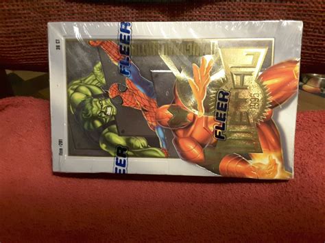 marvel metal 1995 inauguaral edition trading card hobby box|1995 Marvel Metal Hobby Box for sale .